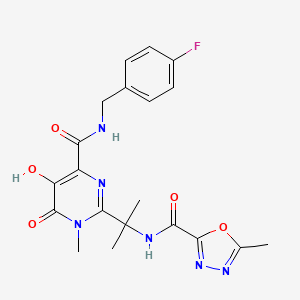 Raltegravir structure